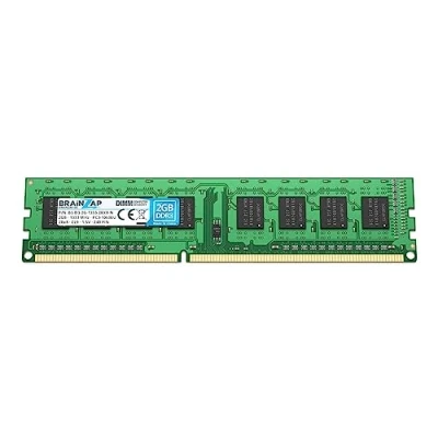 Abbildung von BRAINZAP 2GB DDR3 RAM DIMM PC3 10600U 2Rx8 1333 MHz 1.5V CL9 Computer PC Arbeitsspeicher