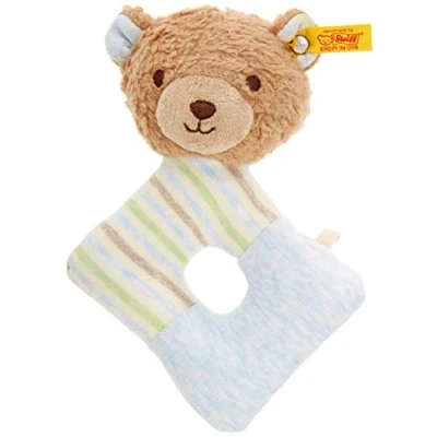 Abbildung von Steiff Greif MIT Rassel RUDY TEDDYBÄR Beißring für Kinder, Größe: One Size, Hellbraun