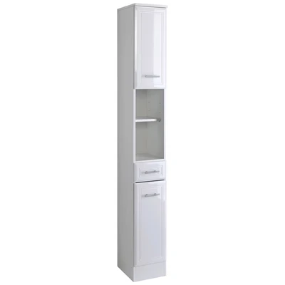 Abbildung von HELD MÖBEL Hochschrank &quot;Neapel&quot;, Breite 25 cm, mit Hochglanzfronten und eleganter Fräsung