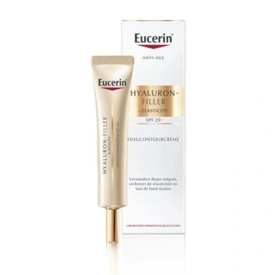 Abbildung von Eucerin Creme HyaluronFiller + Elasticity Augenkontur SPF 20 15 ml
