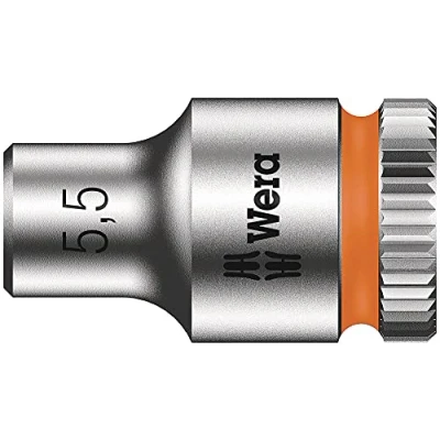 Abbildung von Wera 05003504001 Zyklop Steckschlüsseleinsatz 8790 HMA, mit 1/4&quot; Antrieb, 5.5 mm