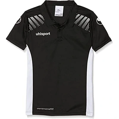 Abbildung von uhlsport Herren Goal Polo Shirt, Schwarz/Weiß, 152