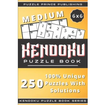 Abbildung von Kendoku Puzzle Book: 250 Medium Puzzles (Kendoku Book SEries)