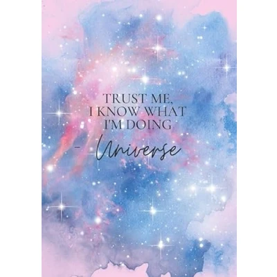 Abbildung von Universe Collection / Notizbuch, Bullet Journal, Planer, Tagebuch &quot;Trust Me&quot;