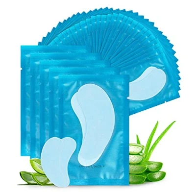 Abbildung von Lunamoon Augenpads Wimpernpads für Wimpernverlängerung Wimpernlifting Wimpern Färben Augen Patches Pad 50 Paare (BLUE COLOR)