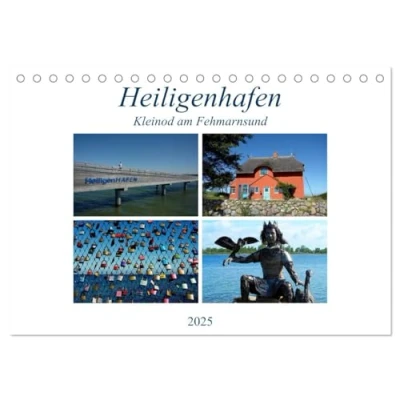 Abbildung von Heiligenhafen Kleinod am Fehmarnsund (Tischkalender 2025 DIN A5 quer), CALVENDO Monatskalender