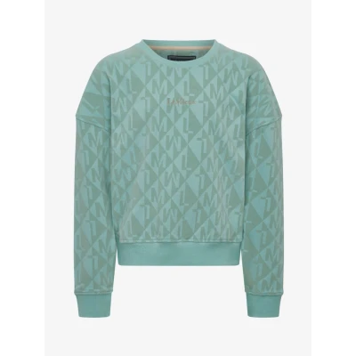 Abbildung von LeMieux Sweater Clea Crew Kinder AquaVerkauft von Agradi