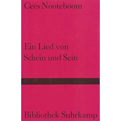 Abbildung von Ein Lied von Schein und Sein (Bibliothek Suhrkamp)