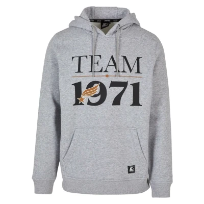 Abbildung von Starter TEAM 1971 Kapuzenpullover, Herren, Größe: Large, Heathergrey