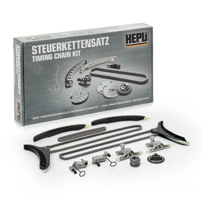 Abbildung von HEPU 21 0638 Steuerkettensatz mit Kurbelwellenzahnrad Zahnkette, Kette geschlossen, Simplex BMW: 5 Touring, Limousine, X5