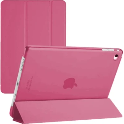 Abbildung von TechDealsUK NUR iPad Air 1. Generation 2013 A1474 A1475 A1476 Smart Case mit magnetischem Wake Sleep 1 Pink