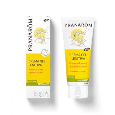 Abbildung von PRANARÔM Aromapic Beruhigendes Gel zur Beruhigung von Insektenstichen und Reizungen Pflanzen, Juckreiz, Reizungen, mit reinen natürlichen ätherischen Ölen, 40 ml.