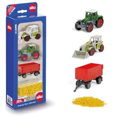 Abbildung von Siku Geschenkset Landwirtschaft, Traktor, 3 Jahr(e), Metall, Kunststoff, Mehrfarbig