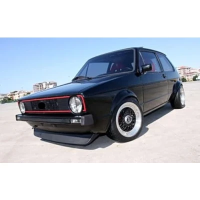 Abbildung von Front Spoiler Lippe Frontansatz Höhe 11,5cm 2 teilig