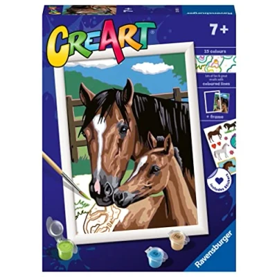 Abbildung von Ravensburger 23573 CreArt Serie D Weidepferde