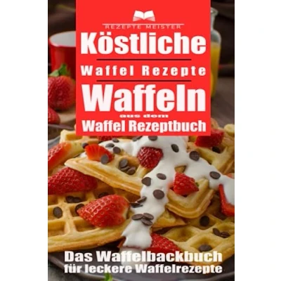Abbildung von Köstliche Waffel Rezepte. Waffeln aus dem Rezeptbuch. Das Waffelbackbuch für leckere Rezepte