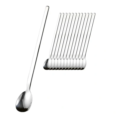 Abbildung von Esmeyer 250 128 12er Pack Limolöffel Bettina aus Edelstahl 18/10, poliert. Materialstärke 2.2 mm, Silber