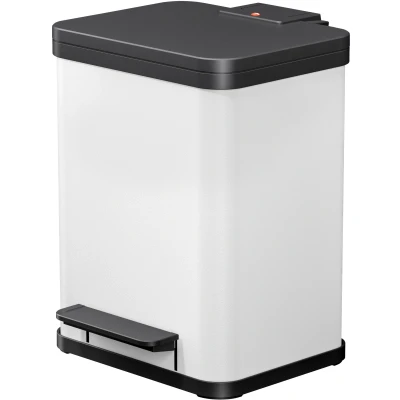 Abbildung von Hailo Mülleimer &quot;Öko uno Plus M&quot;, 1 Behälter, 17 Liter, Stahlblech, Kunststoff Inneneimer, Made in Germany