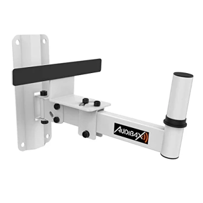 Abbildung von Audibax Neo 20 White Soporte de Pared para Altavoz Profesional Vaso 35mm