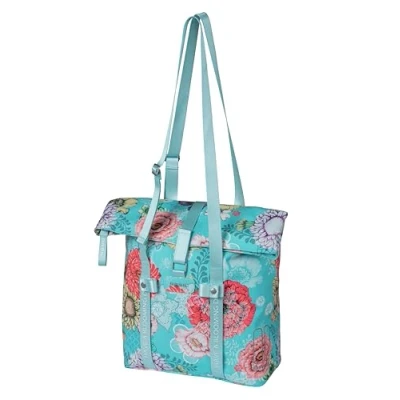 Abbildung von Fahrradtasche Basil Bloom Field Shopper 20 Liter 30 X 15 38 Cm Sky Blue