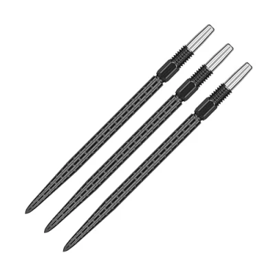 Abbildung von Target Darts Swiss Point Dart Spitzen, RVE (3er Pack Spitzen) 40MM Schwarz Auswechselbare Dartspitzen, Storm Profi Zubehör