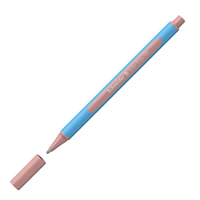 Abbildung von 5 x Schneider Kugelschreiber Slider Edge Pastell Kappenmodell XB blush