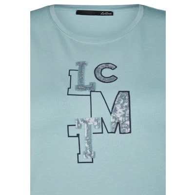 Abbildung von LeComte Print Shirt &quot;LeComte T mit funkelndem Logo Print&quot;