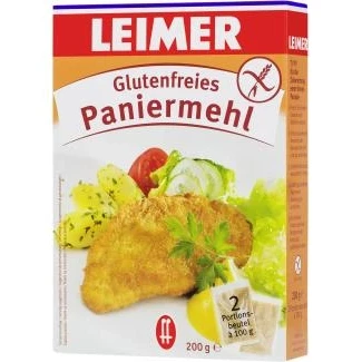 Abbildung von Leimer Paniermehl glutenfrei Packung (1 x 200 g)