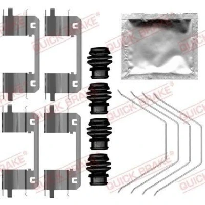 Abbildung von QUICK BRAKE 109 0141 Zubehörsatz, Scheibenbremsbelag HONDA: CR V 5