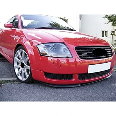Abbildung von Cup Front Spoiler Lippe Schürze Ansatz ABS Lackierbar Schwarz