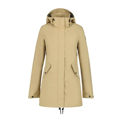 Abbildung von Icepeak Addis Regenjacke / wasserabweisende Jacke, Damen, Größe: 40, Beige