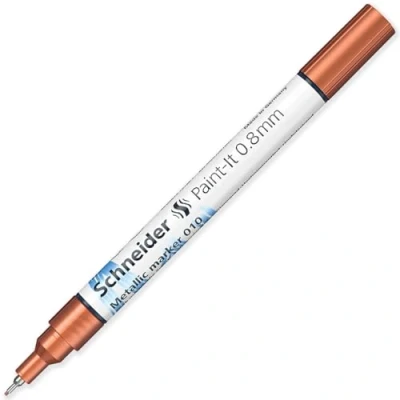 Abbildung von Schneider Metallicmarker Paint It 010 0,8mm copper metallic