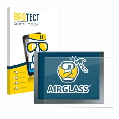 Abbildung von BROTECT Schutzglas für Siemens Simatic HMI KTP 1200 Basic Schutzfolie Panzer Folie Glas [Extrem Kratzfest 9H, Anti Fingerprint, Ultra Transparent]