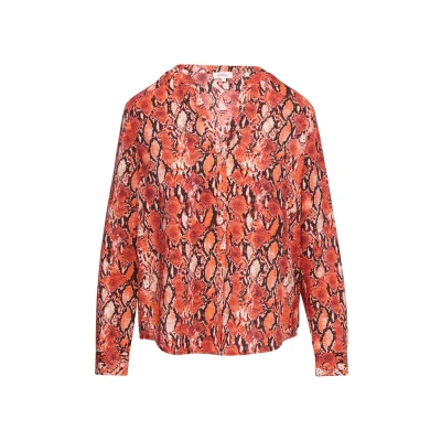 Abbildung von s.Oliver MIT Ausschnitt Bluse, Damen, Größe: 32, Hellorange