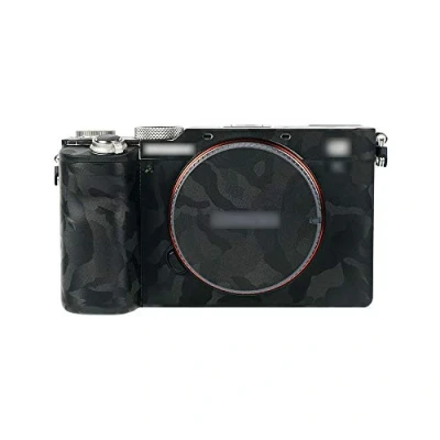 Abbildung von Kiwifotos Kratzfester Schutzaufkleber für Sony a7C Kamera, rutschfest, Tarnmuster