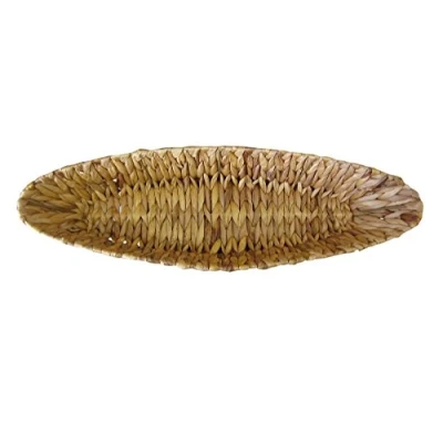 Abbildung von FRANK FLECHTWAREN Ausgefallener Korb, Schale Schiffchen, groß 56 x 19 9 cm