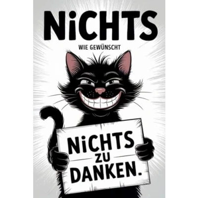 Abbildung von NICHTS Wie gewünscht: die ultimative Antwort auf „Ich will nichts“ Mit nichts, absurden Weisheiten, Rätseln und Humor Das perfekte Geschenk für alle, sich gewünscht haben