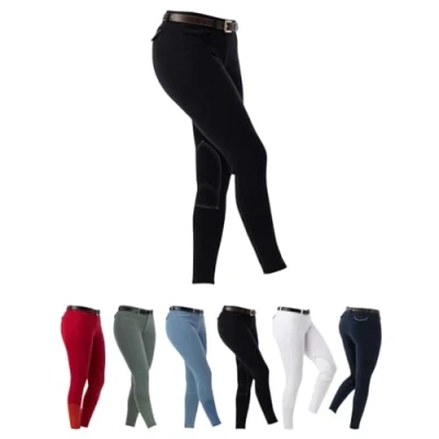 Abbildung von Riding World Reithose Alexandrie Kids Schwarz 8