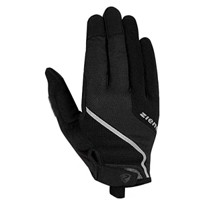 Abbildung von Ziener Herren CLYO Touch Long Fahrrad, Mountainbike, Radsport Handschuhe Langfinger mit Touchfunktion atmungsaktiv/dämpfend, Black, 7,5