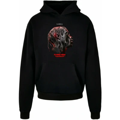 Abbildung von Mister Tee Herren Flying High Heavy Oversize Hoody 3XL Black