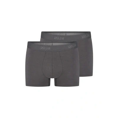 Abbildung von Sloggi 2 PACK Boxerbriefs, Herren, Größe: Large, Shiver