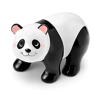 Abbildung von Mousehouse Gifts Spardose stehender Panda klassisches Design für Mädchen &amp; Jungen 9 x 17 13 cm
