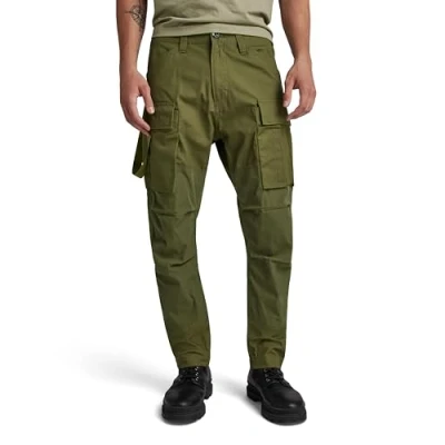 Abbildung von G Star Regular Tapered Cargohose, Herren, Größe: 33x32, Shadow olive
