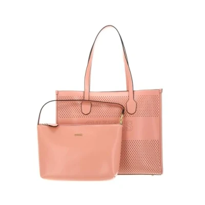 Abbildung von Guess Katey PERF Shopping Bag, Damen, Größe: One Size, Rose