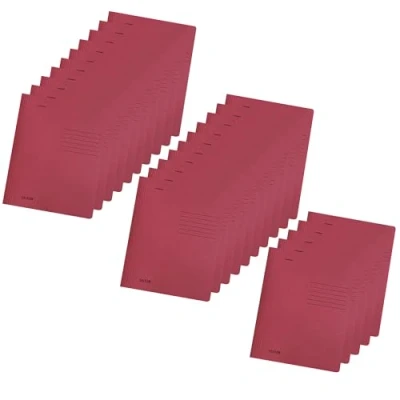 Abbildung von Original Falken 25er Pack Schnellhefter Intensivfarben. Made in Germany. Aus Recycling Karton für DIN A4 kaufmännische und Behördenheftung bordeaux Blauer Engel Hefter ideal Büro Schule