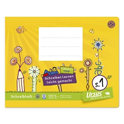 Abbildung von 2 x Formati Schreibheft A5 quer Lineatur S.1 9/9/9mm liniert 20 Blatt