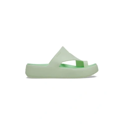 Abbildung von Crocs Zehentrenner, Damen, Größe: 41, Jade tint Schuhe