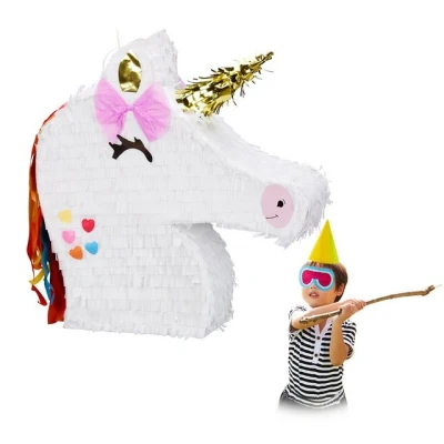 Abbildung von relaxdays Papierdekoration Pinata Einhorn