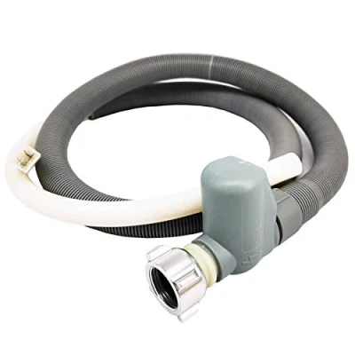 Abbildung von Aquastopschlauch/Zulaufschlauch/Wasserblock Zulaufschlauch passend für diverse Geschirrspülmaschinen AEG Electrolux 50295663004 8072506218 C00372679 1.5M
