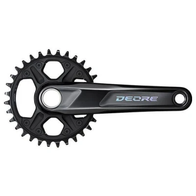 Abbildung von SHIMANO Unisex Erwachsene M6100 Kurbelgarnitur, schwarz, 175mm